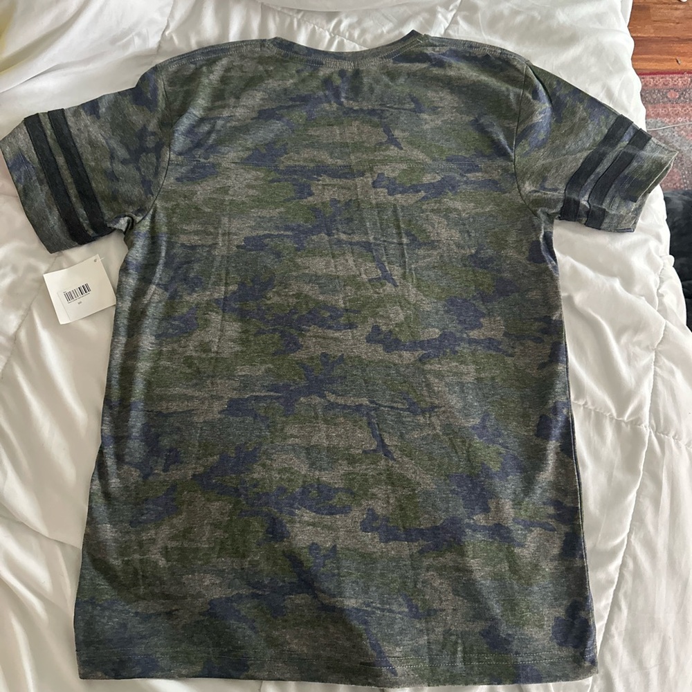 NWT hamptons classic southampton equestrian horse show camo ringer t-shirt - Picture 7 of 7